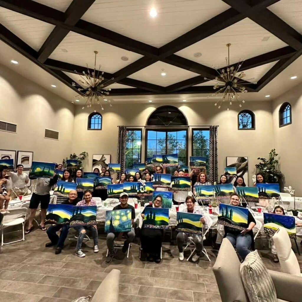 Respite Care Bakersfield CA - Sip and Paint Night