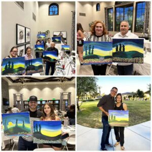 Respite Care Bakersfield CA - Sip and Paint Night